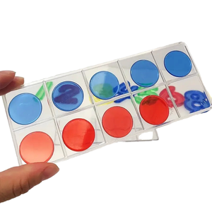 Paico <span class=keywords><strong>Kids</strong></span> - Juego de Mesa de Aprendizaje con Tablero de Conteo de Diez Cuadros, Juguetes Educativos de Plástico con Luz - Product Image 1