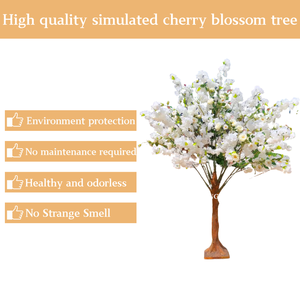 עץ פריחת דובדבן מלאכותי עץ פריחת דובדבן יפני עץ פריחת צבע - Product Image 5