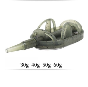 인기 낚시 도매 30g 40g 50g 60g 메소드 피더 세트 장비 잉어 낚시용 납 피더 - Product Image 4