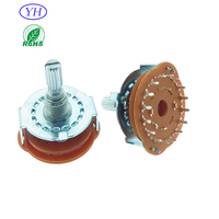Nouveau produit : Interrupteur rotatif 1 pôle 16 positions, interrupteurs rotatifs 4 pôles 4 positions Alpha SR3012 30 mm, interrupteur rotatif 2 pôles 8 positions