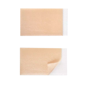 RECOO Blue Easy Tear Silicone Gel Tape Roll 4cmx1.5m Perban Medis Berkualitas Tinggi Bersertifikat CE Perban Perekat Penghapusan Tanpa Rasa Sakit - Product Image 5