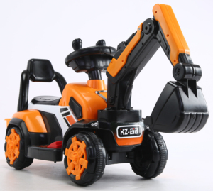 Escavatore Elettrico a 4 Ruote Cavalcabile per Bambini dai 2-4 Anni, <span class=keywords><strong>Auto</strong></span> a Batteria in Plastica per Bambini dai 5-7 Anni - Product Image 4