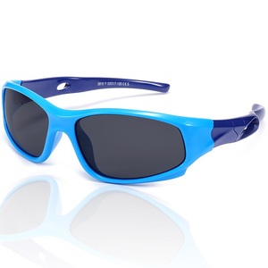 Sport UV di modo alla moda per bambini ragazze In Silicone per bambini boy occhiali da sole polarizzatore 2021 fabbricazione per custom UV occhiali da sole - Product Image 1