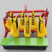 Nouveaux accessoires de tracteur à 3 points d'occasion Machine de plantation d'ail à 6/10 rangées avec noyau de moteur de boîte de vitesses pour l'ensemencement agricole