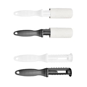 Rouleau anti-peluches manuel pour vêtements, adhésif puissant, manche en plastique, 3,4 pouces, blanc - Product Image 5