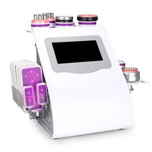 Portable 9 in 1 Vacuum Cavi System Lipo Slimming Machine Spa Use Beauty Equipment
