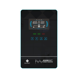 <span class=keywords><strong>Inversor</strong></span> Solar Híbrido Sumry de 4kW HGX <span class=keywords><strong>24V</strong></span> 110V 140A MPPT con Cargador Fotovoltaico, Onda Sinusoidal Pura, Monofásico, de CC a CA, para Sistemas Fuera de Red - Product Image 2