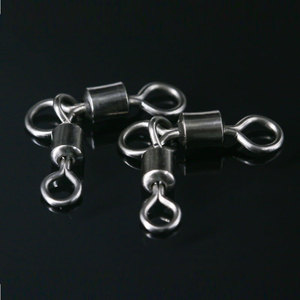 DORISEA Crochet de pêche pivotant à 3 voies avec glissière Double Drop Rig Swivel Swivel Snap Hook for Turn Typing - Product Image 3