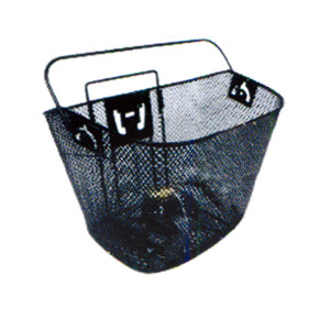 Bicycle front Basket for Dog Bike basket bracket with folding handle