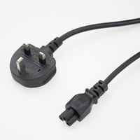 220V fiche britannique IEC C13 C14 cordon d'alimentation ca à 3 broches cordon d'extension