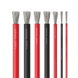 <span class=keywords><strong>สาย</strong></span><span class=keywords><strong>ไฟ</strong></span>ยางซิลิโคนเปลือย UL3135 ขนาด <span class=keywords><strong>12AWG</strong></span> 14AWG 600V 200 เส้น ทองแดงเคลือบดีบุก สำหรับ<span class=keywords><strong>ไฟ</strong></span> LED อุตสาหกรรม - Product Image 1