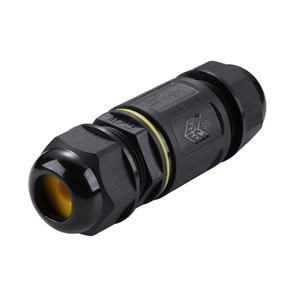 Conector de Cable para Iluminación LED de Exterior, Impermeable IP68, Serie Diwei M12 M15 L20 L25 T, 2 y 3 Pines, ABS - Product Image 2