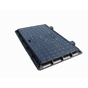 <span class=keywords><strong>Tapa</strong></span> de alcantarilla cuadrada de hierro fundido Zhen Han <span class=keywords><strong>70x70</strong></span> C250 EN124 D400 DN700 Negra, Servicio de fundición de grado ingeniería - Product Image 1