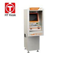 Kiosque de guichet automatique bancaire intérieur à écran tactile avec SDK activé pour les services de dépôt, de retrait et de chèques
