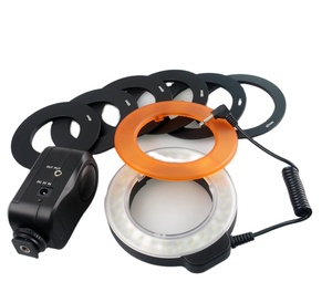 Massa 62mm lentille adaptateur anneau CNC matériel traité appareil photo numérique accessoire pour LED Macro photographie lumière pour Cokin P - Product Image 6