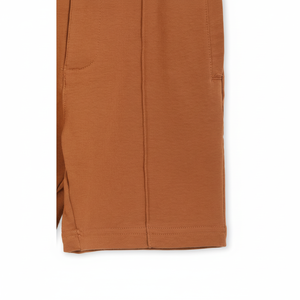 กางเกงชิโน่ชายแบบสั่งทำพิเศษ เอวยางยืด โพลีเอสเตอร์ ทรงเบอร์มิวดา ผ้าทอ ผ้าถัก พิมพ์ลายเทคนิคสีเข้ม ไซส์ 8Y-16Y - Product Image 1