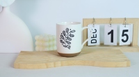 Mug Keramik Eropa Retro Laris Manis, Cangkir Kopi Porselen Warna Solid Berlapis Glaze, Cangkir Teh untuk Camping