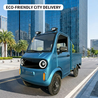 Esun China - Camioneta Eléctrica Mini 4x4 Barata, Vehículo de Cuatro Ruedas con Caja Cerrada, Batería de Iones de Litio Ternaria, Autonomía de 101-200 km