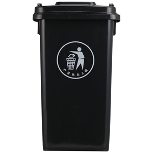 Contenedor de Basura para Exteriores de Plástico Zhejiang Huanqun, 6.4 kg, Rectangular, con Ruedas, para Uso Comercial - Product Image 3