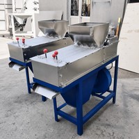 Machine automatique à haute efficacité pour la torréfaction, le pelage et l'élimination de la peau des cacahuètes
