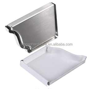 Bouchons d'extrémité carrés <span class=keywords><strong>en</strong></span> aluminium pour gouttières <span class=keywords><strong>de</strong></span> pluie, vente directe usine - Product Image 1