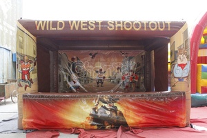 Juego de Pelotas Inflables Wild West Shootout, Desafío Deportivo para Niños, <span class=keywords><strong>Juegos</strong></span> de Disparos, Juego Deportivo Inflable para Adultos - Product Image 3