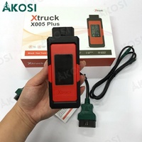 X-트럭 X005 플러스 ECU 프로그래밍 ECU 퀵 플래싱 DPF 재생 키트 (FAWDE, SINOTRUK, Shacman, Dongfeng용) OBD2 스캐너 도구
