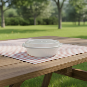 Contenedor de Almacenamiento de Alimentos Desechable de Plástico PP Resistente a Fugas con Tapa, Apto para Alimentos Calientes y Fríos - Product Image 1