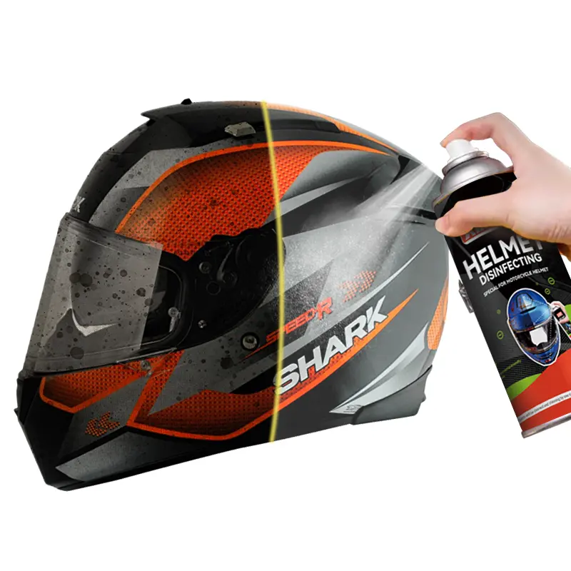 Motorcycle Helmet Interior Disinfection Foam Cleaner Helmet Cleaner
