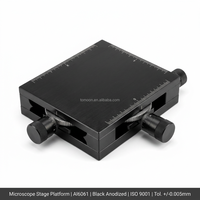 Base para Microscopio Al6061 - Plataforma de Metal Laminado Mecanizada por CNC, Fábrica con Certificación ISO 9001, OEM