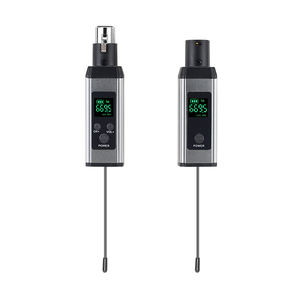 Micrófono de condensador con cable a lanzador de granadas de segmento en U inalámbrico mezclador de audio tarjeta de sonido transceptor de metal inalámbrico - Product Image 1