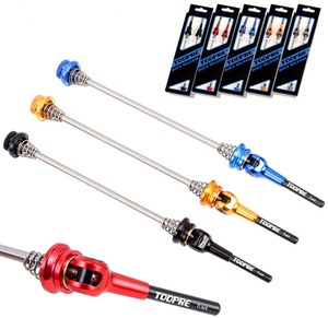 25002 toopre 100mm-130/135mm TC4 Titan Gấp MTB xe đạp đường nhanh chóng phát hành đòn bẩy Xe Đạp Bánh xe trung tâm xiên - Product Image 1