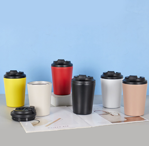 แก้วน้ำสแตนเลสเก็บความร้อนพร้อมฝาปิด ขายส่ง แก้วกาแฟ - Product Image 4