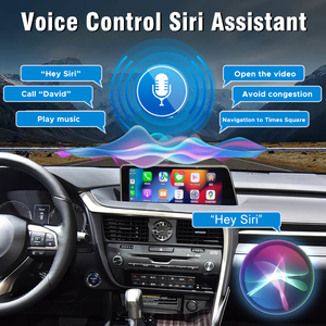 Plug and play không dây Apple xe chơi cho Lexus RX300 rx350h RX450H 2016-2018 gương liên kết đài phát thanh xe chơi Android Auto Carplay - Product Image 4