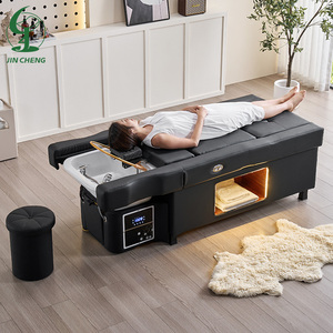 Jincheng Schönheitssalon Luxus-Waschbecken Thai Elektrisches Massagebett Shampoo-Fußpflege-Stuhl Japanisches Kopf-Spa-Bett - Product Image 3