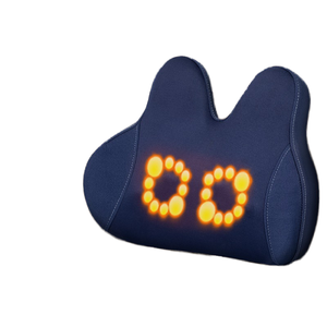 Cojín de silla de apoyo para cintura y cuello de oficina transfronterizo, respaldo <span class=keywords><strong>Lumbar</strong></span> de masaje eléctrico para estaciones de trabajo largas para sentarse - Product Image 6