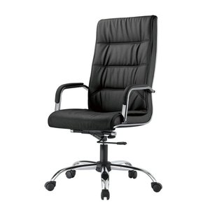 Chaise de bureau en cuir moderne et confortable 36019-6007C/B/A - Product Image 5