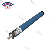 Moteur tubulaire intelligent AOK 35 mm AM35-10/17-E, éco-responsable, électronique, avec télécommande, batterie rechargeable