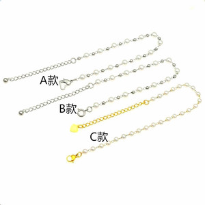 อันโน จิวเวลรี่สร้อยข้อมือมุก 175 ซม. ดีไซน์เรียบง่ายสำหรับผู้หญิง - Product Image 2