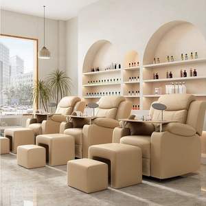 Nagel Salon Sofa Fuß stuhl Mehrzweck Mehrzweck Sofa Stuhl Fuß Bad Stuhl Massage tische Betten - Product Image 4