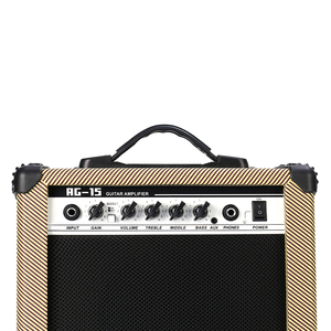 Высококачественный портативный электронный базовый гитарный динамик, аудио усилитель AG15 - Product Image 4