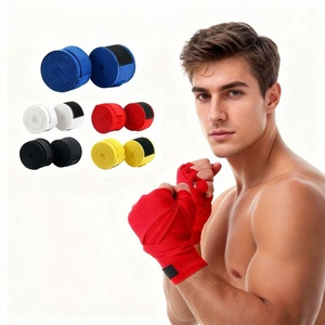 Bandage de boxe professionnel personnalisé de 3m/5m pour Kickboxing Muay <span class=keywords><strong>Thai</strong></span> MMA bandages de mains pour le karaté - Product Image 1