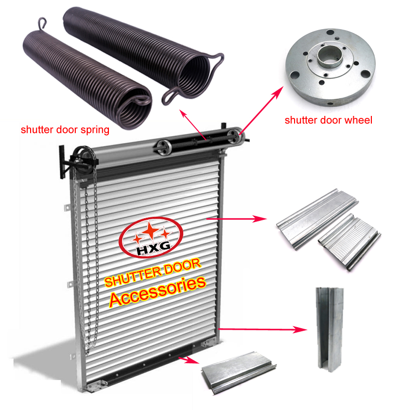 Профессиональные аксессуары для дверей с роликовым затвором, производство металлических пружин, 12 лет