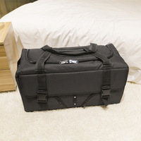 Sac de voyage imperméable en polyester à grande capacité, à porter à la main, pour les voyages longue distance avec rangement pour couette