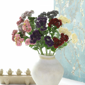 S1016 Nhân Tạo Tú Cầu Trái Cây 3-Đầu Knorr Hoa Sắp Xếp Chất Liệu <span class=keywords><strong>Mi</strong></span> <span class=keywords><strong>Zi</strong></span> Trái Cây Hoa Giả Cho Đám Cưới Trang Trí Nội Thất - Product Image 6