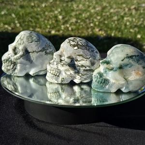 Venta al por Mayor de Cristalhola, Calaveras de Ágata Natural de Alta Calidad, Estilo Bohemio, Talladas, Artesanías, Decoración para el Hogar, Halloween - Product Image 2