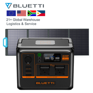 Estación de energía portátil <span class=keywords><strong>Bluetti</strong></span> 600W AC60P con paneles solares PV120 Carga eléctrica Hogar fuera de la red - Product Image 6