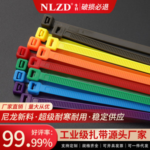 Self Locking Cable Ties Pa66 0.9mm Thickness Red Yellow Blue Green For Warehouse Wiring Gift Binding Wholesale - Product Image 5