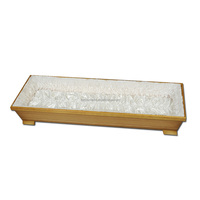 Ensemble de textiles funéraires de luxe sur mesure pour cercueil, doublure matelassée avec oreiller, intérieur de cercueil européen, fournitures pour la maison
