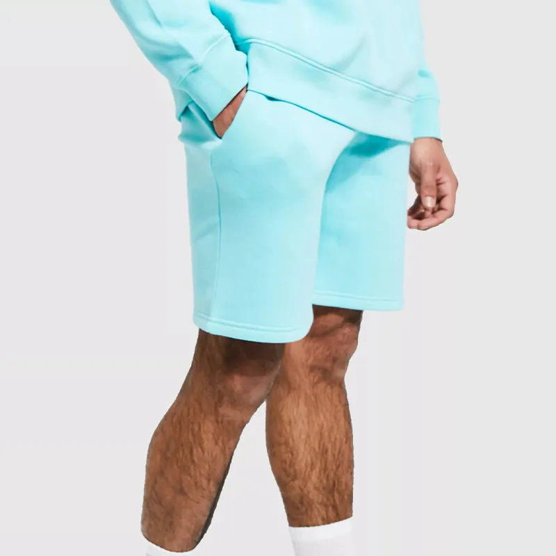 Shorts de Fitness extensibles, en coton Polyester, pour homme, vêtement de sport, de musculation, avec poche latérale, avec cordon de serrage, pour été, 2022, 100%